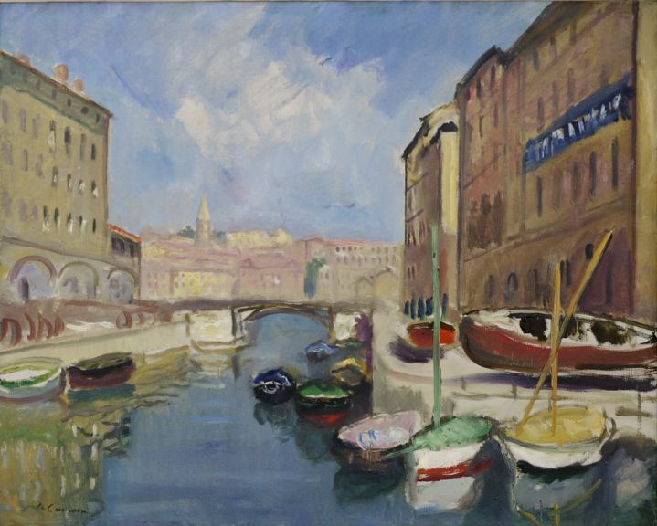 Le Canal de la douane A Marseille